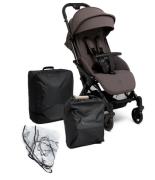 Beemoo Easy Fly Lux 4 Buggy Zubehörset, Gull Grey