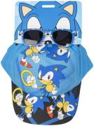 Sonic Kappe &  Sonnenbrille, Blau