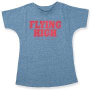 How to Kiss a Frog T-Shirt Flying, Blau, 3 Jahre