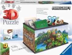 Ravensburger Minecraft 3D-Puzzle Schatzkiste 108 Teile