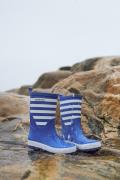 Nordbjørn Dagg Gummistiefel, Blau/Weiß, 30, Kindergummistiefel, Kinder...