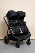DEMO-EX Beemoo Pro Twin Syskonvagn Night Black/Black