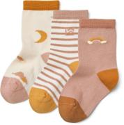 LIEWOOD Silas Socken 3er-Pack, Dream/Ecru mix, 22-24