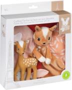Sophie the Giraffe Reh Geschenkset Schmusetuch, Braun
