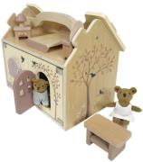 Egmont Toys Puppenhaus mit Bären, Holz
