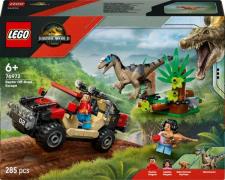 LEGO Jurassic World 76972 Raptor: Verfolgungsjagd mit dem Geländewagen